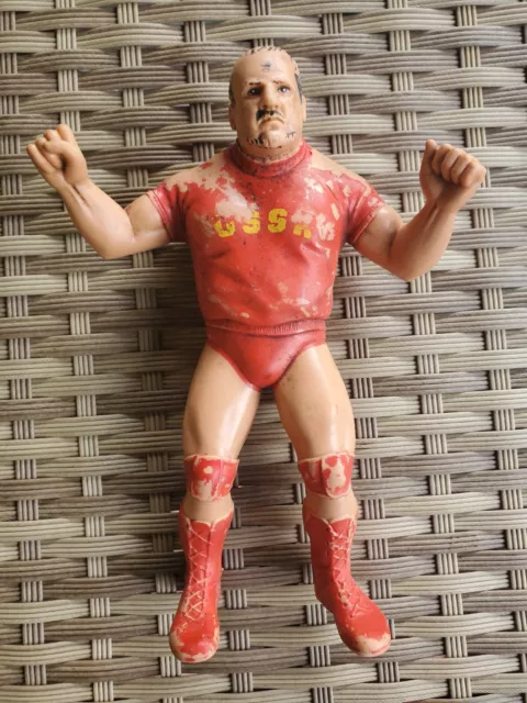 Vintage WWF LJN Nikolai Volkoff USSR Titan Sports Wrestling Figure