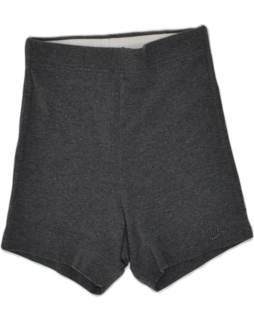 Pantaloncini sportivi Nike per ragazze 8-9 anni grigio medio cotone YS12