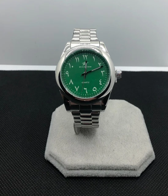 Montre Homme NUOVO Classique - Cadran Noir Chiffres Arabes - Bracelet Cuir - Quartz Japonais - Étanche 30m