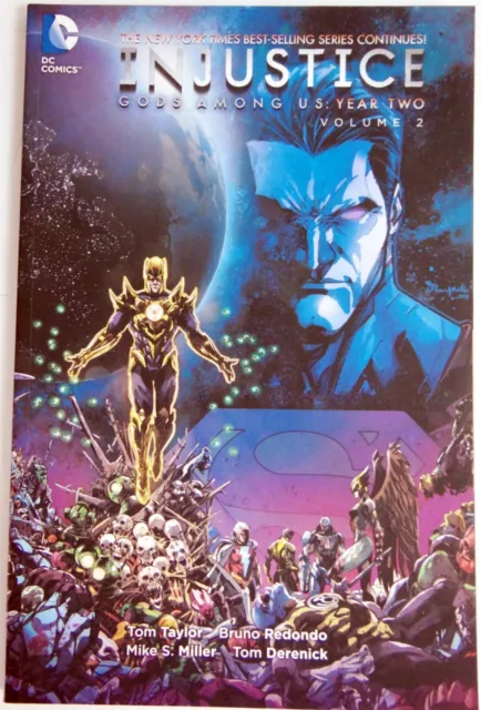 DC Comics Injustice Gods Among Us Year Two Volume 2 1st Print NM 9.0 TPB SC 2014