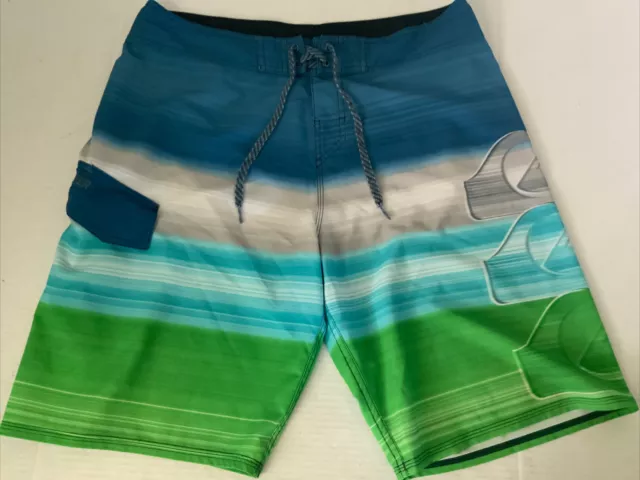 QUIKSILVER Mens Board Shorts 34 Swim Trunks Surf Beach Cruise