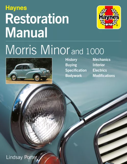 MORRIS MINOR RESTORATION MANUAL 2ND EDI Revue technique Haynes Anglais Etat - N