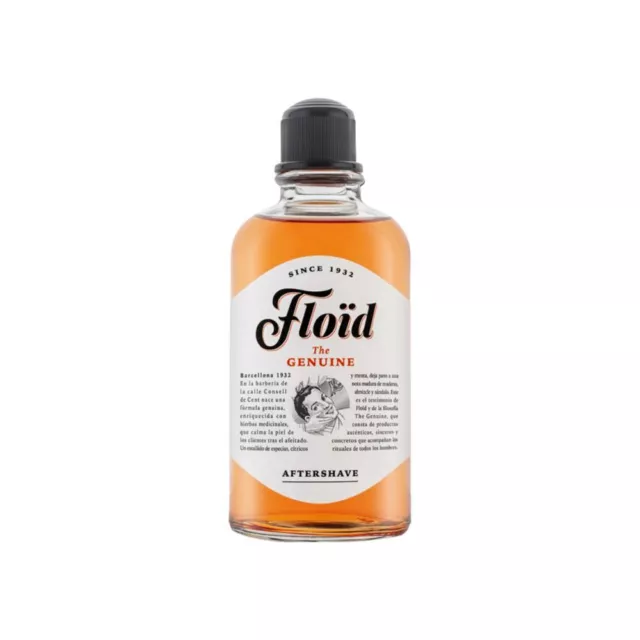 (57,38€/L) FLOID The Genuine Aftershave 400ml NEW FORMULA | mit/ohne Zerstäuber