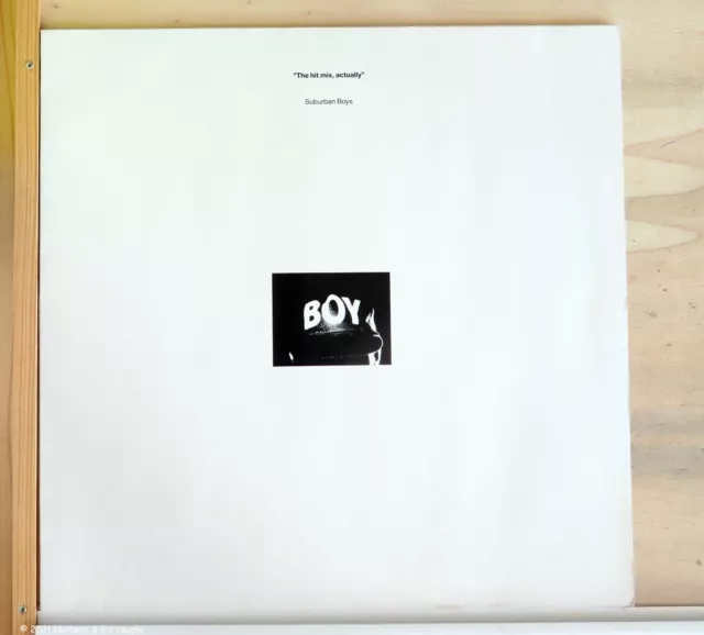 Suburban Boys  12" The hit mix, actually  Medley Pet Shop Boys Coversongs