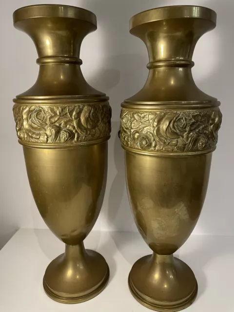 Paire de vases Art Nouveau 2