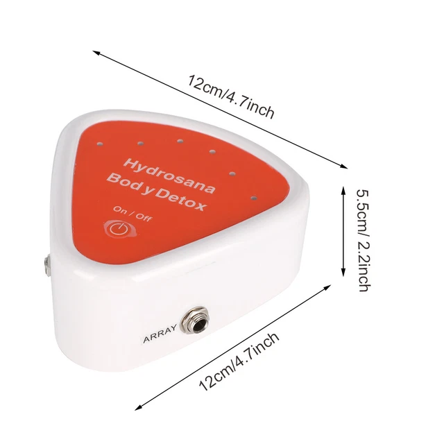 (3) Máquina de spa de pies portátil baño de pies iónico SPA máquina de limpieza matriz salud