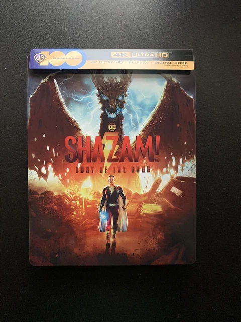 SHAZAM: FURY OF the Gods (4k + Blu-ray) Steelbook w/ J-Card Best Buy