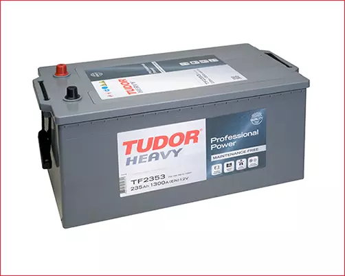 Bateria Tudor Tf2353 12V 235Ah 1300A Izq . Camiones Autobuses Tf 2353 12V235Ah