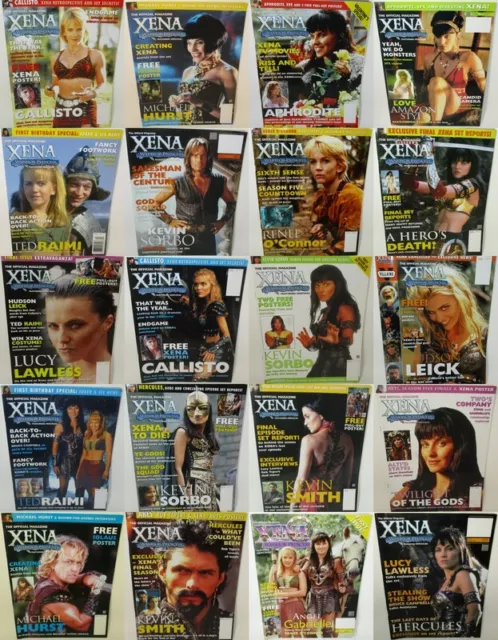 XENA: WARRIOR PRINCESS Official Magazine [ MULTI-LISTING ] Hercules Lucy Lawless