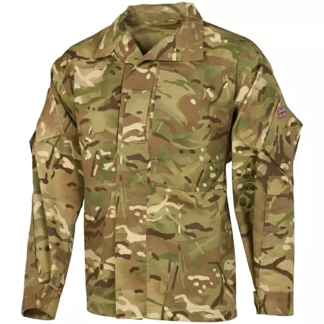 Genuine British Army Issue MTP Camouflage Combat Jacket/Shirt Uniform Cadet