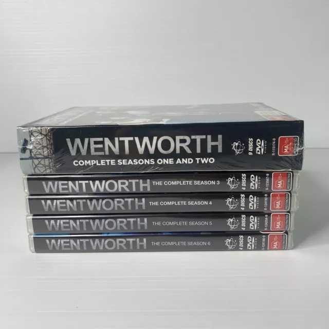 Wentworth DVD Season Series 1, 2, 3, 4, 5, 6  DVD Bundle Lot R4 *BRAND NEW* 🇦🇺 3