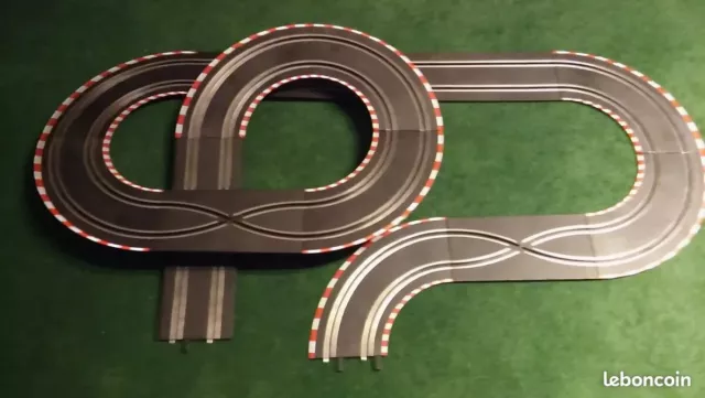 Extension de rails DOUBLE CROISEMENT pour circuit voitures électrique CARRERA GO