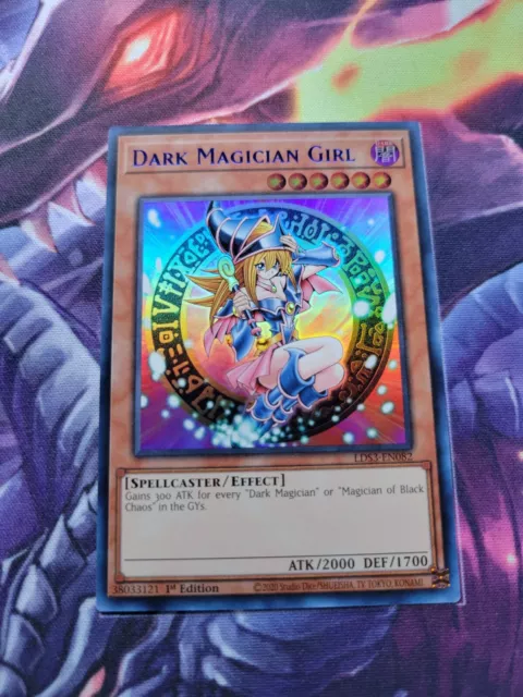 Yu-Gi-Oh! TCG  Dark Magician Girl (Blue) Ultra Rare LDS3-EN082 1st ed M/NM