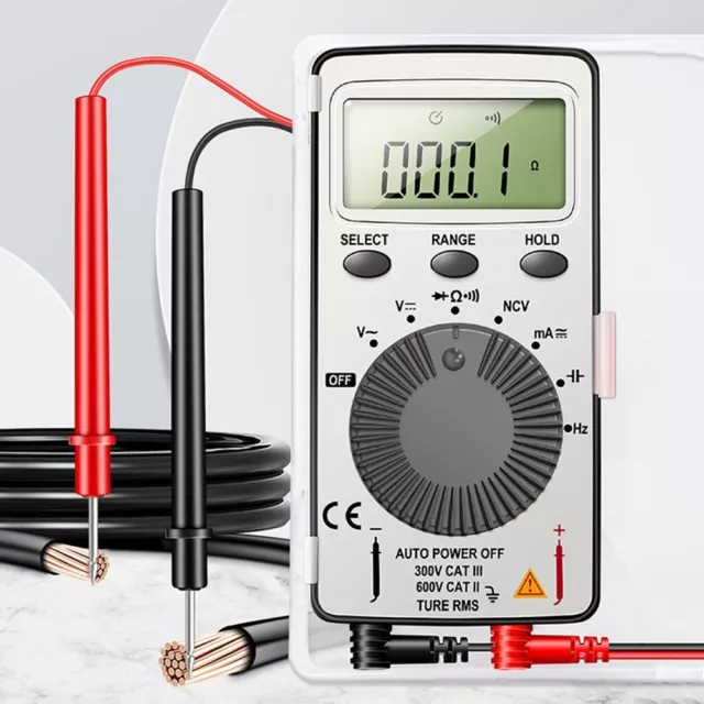 AN-101 Portable Card Digital Multimeter Ultra-thin Mini Voltage and CurrentMeter