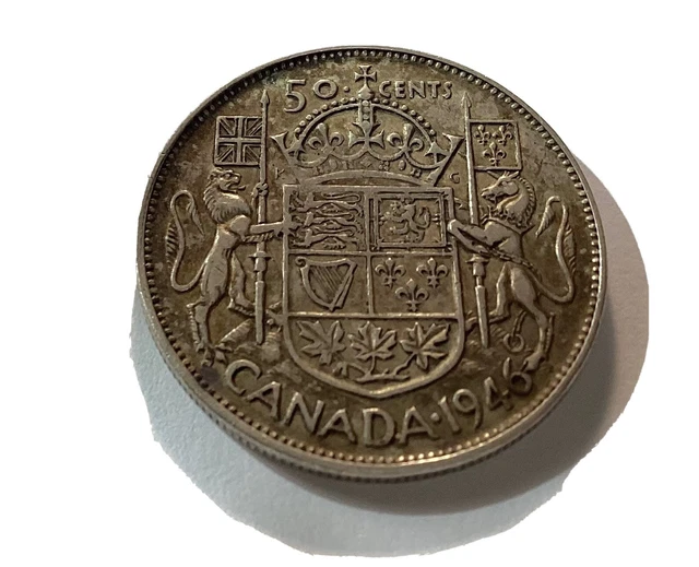 Canada 50 Cents 1946.