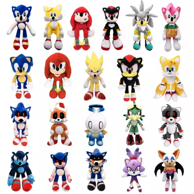 Plüschtier Sonic The Hedgehog Igel Plüsch Figur Kuscheltier Stofftier Toys Neu