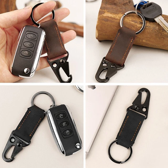 EDC Porte-clés de voiture Mousqueton militaire Boucle de bouche d'aigle