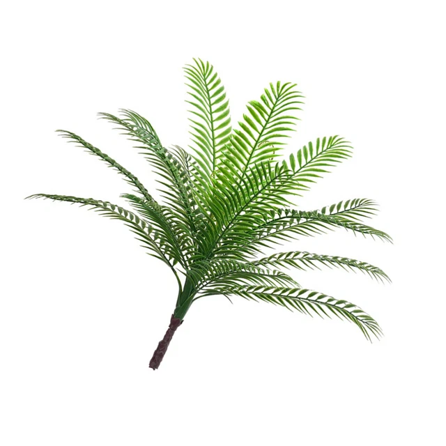 Plastic Plant Leaf Branch Craft Wreath Leaves Imitation Plants