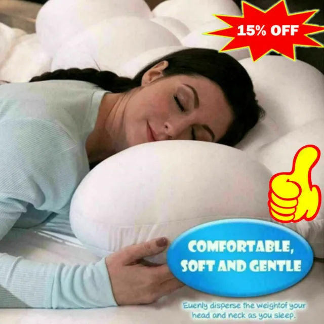 All-Round Sleep Pillow Egg Sleeper Memory Foam Soft  Neck Orthopedic new