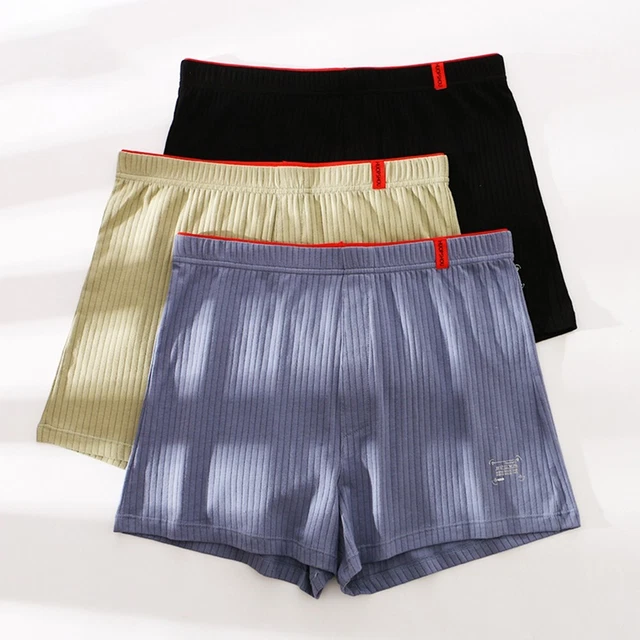 Men's Boxer Briefs with Pouch and Soft Cotton Fabric for Everyday Wear