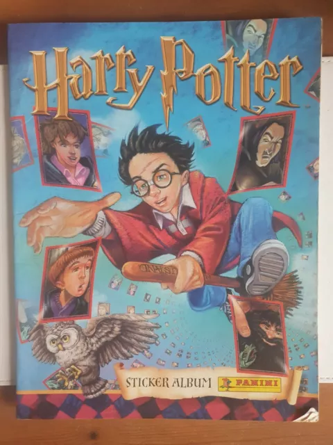 Harry Potter 100% Complete TCG Panini Sticker Album 2001