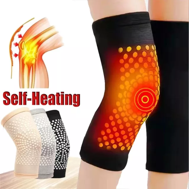 2PCS Self Heating Support Knee Pad Knee Brace for Arthritis Joint Pain Rel~m'