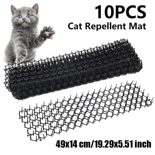 Tapis de jardin anti-parasitaire à usage polyvalent anti-chat répulsif anti-ch