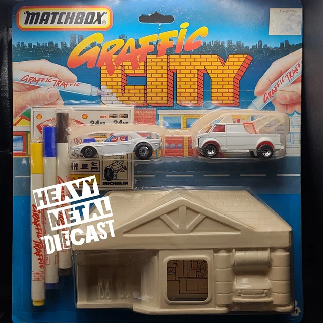 MATCHBOX '75 DODGE Challenger Hot Rod VHTF (1991 MBX Graffic Traffic ...