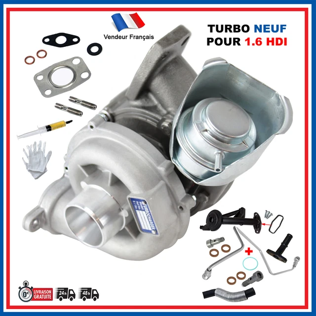 Turbo per Peugeot Citroën Ford Volvo Mini Mazda 1.6 HDI TDCI 1.6d 110 109 Motore