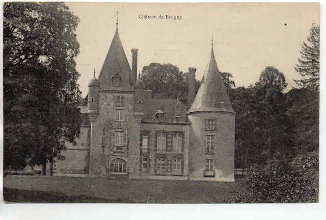 BRUGNY aux environs d' EPERNAY - Marne - CPA 51 - le Chateau 17