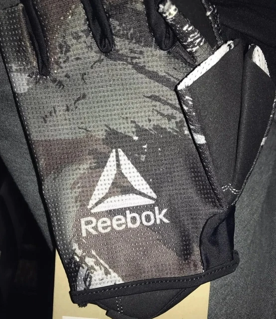 Reebok Fitness Gloves Weight Lifting Gym Workout Training Exercise Strength