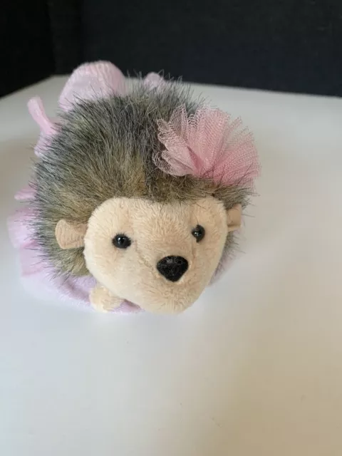 Douglas Cuddle Toys Pink Swirl Tutu Skirt Hedgehog Plush Pretty Stuffed Animal