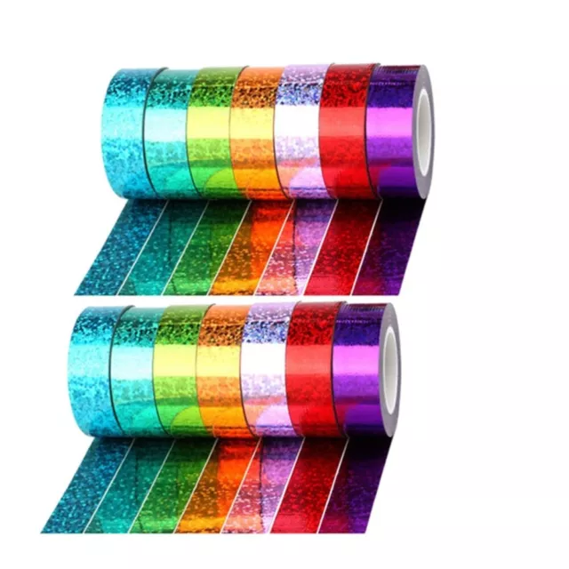 12 Pcs Blumen-Washi-Tape Geschenkpapier Abklebeband Kleine Rolle