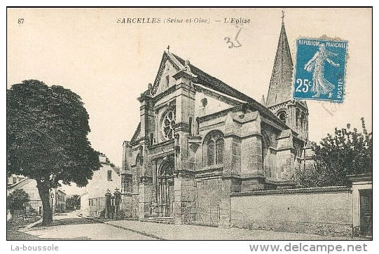 95 SARCELLES - l'eglise -
