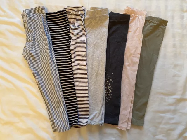 girls 5-6 years leggings bundle