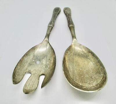 Wallace Silversmiths Silver Plated Set Of 2 Serving Spoons 323 Grams 4