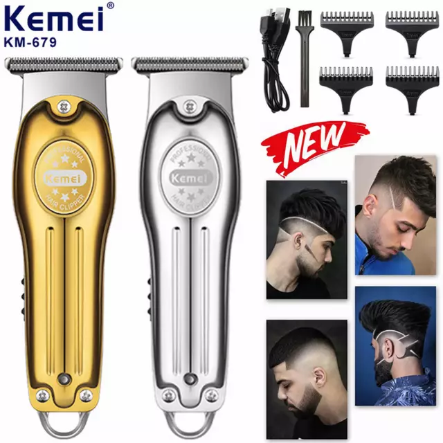 Kemei Professional Hair Clippers Trimmer Shaving Beard Cutting Cordless Barber