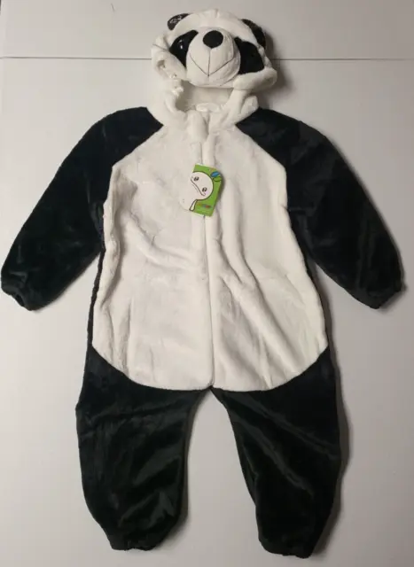 Michley Toddler Child Panda Plush Costume 1Pc Size 100 18-24 Months NEW Unisex