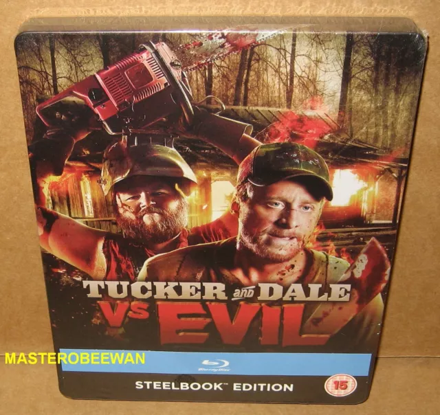 Tucker & Dale Vs Evil Zavvi Exclusive Steelbook (Blu-Ray) New Sealed UK Region B