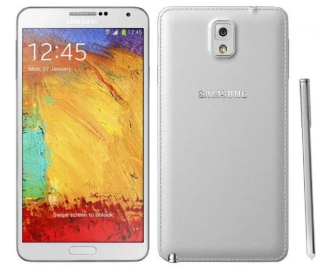 Dummy Note 3 Schermata Iniziale Bianco Telefono Finto Da Esposizione