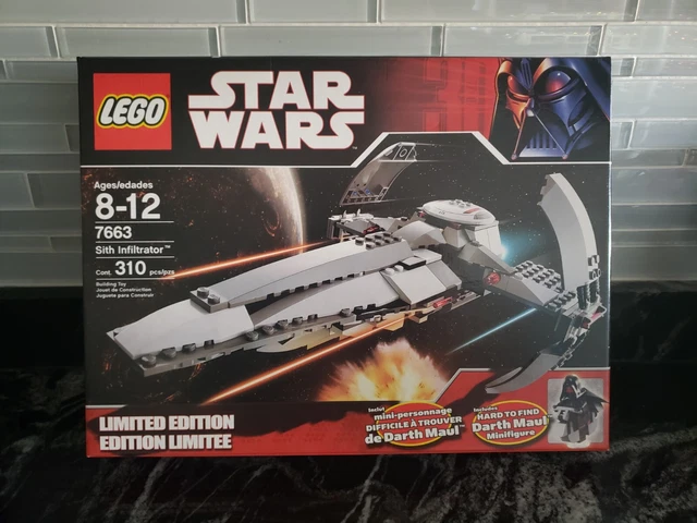LEGO STAR WARS 30th Anniversary. Sith Infiltrator, New in Box. Model ...