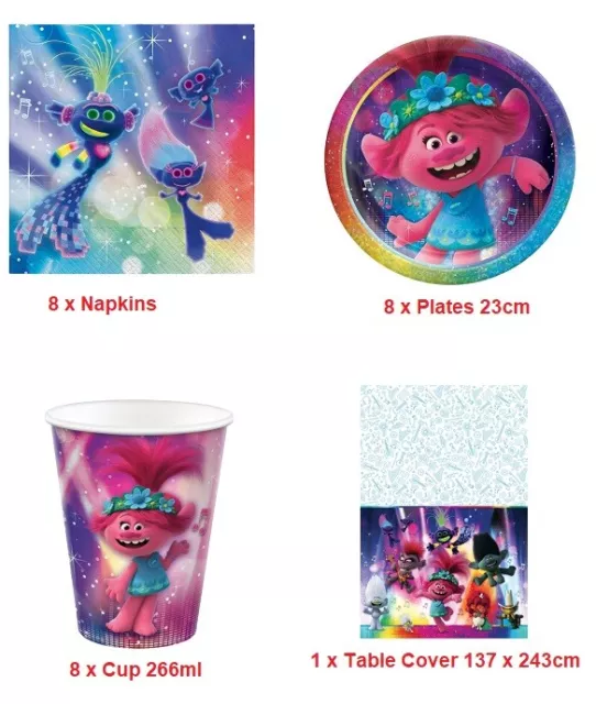 PACK 2 TROLLS World Tour: Paint with Water $14.88 - PicClick AU