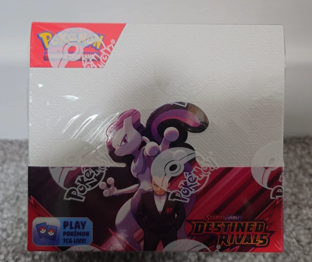 Pokemon Trading Card Game Booster Display Pokemon TCG: Scarlet & Violet - Destined  Rivals Booster Display Box (36 Packs)