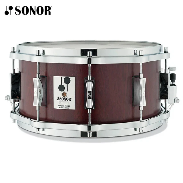 Sonor Phonic Reissue 14 x 6.5 Beech Snare Drum Mahogany Veneer D516MR-PHONIC-SD Sonor Phonic Reissue 14 x 6.5 Beech Snare Drum Mahogany Veneer D516MR-PHONIC-SD