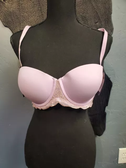 NEW WITH TAGS Maidenform Women's Pink Bra Underwire Size: 36C With Lace