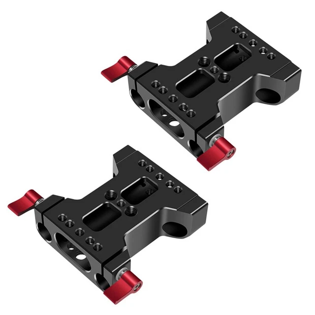 2X Piastra di Base per Fotocamera Multifunzione con Morsetto per Guida K7G7