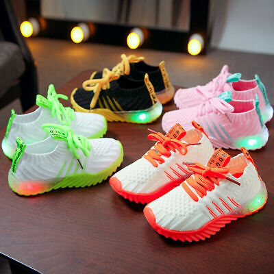 Scarpe luminose LED bambini bambini ragazzi ragazze scarpe da ginnastica scarpe