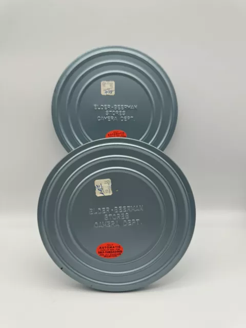 VINTAGE METAL FILM Canisters Dux-MM-Kino with Film £30.00