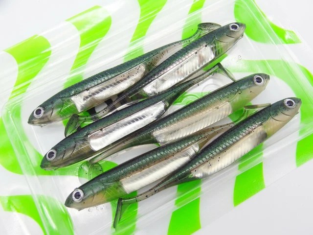 momolures - ULTIMA LIVE Shad TAIL 4inch / Fish Pfeil Flash-J Shad Style
