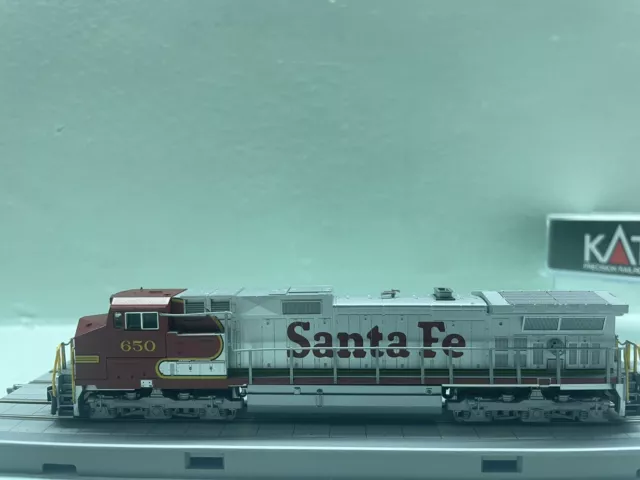 Santa Fe N Scale Kato C44-9W Locomotive #650
